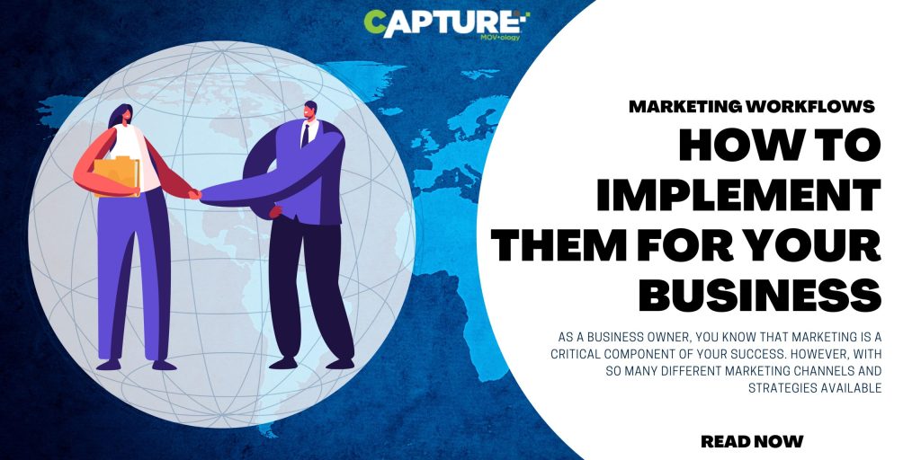 Blue Illustrated Global Business Forum Banner